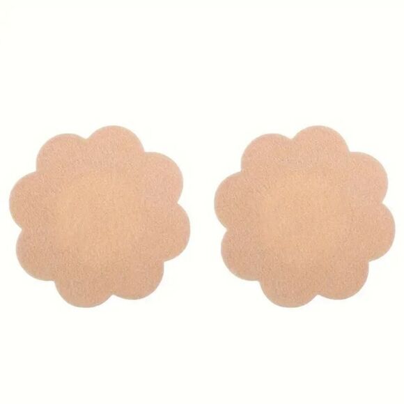 10 pcs Invisible Nipple Covers Flower Shape - Picture 6 of 9
